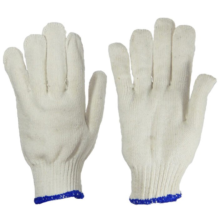 Cotton Gloves-Bleached WB50