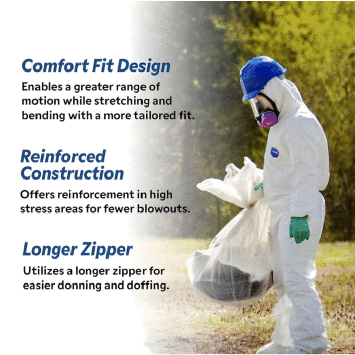 Tyvek Xpert 500 DuPont Disposable Coverall - Image 6