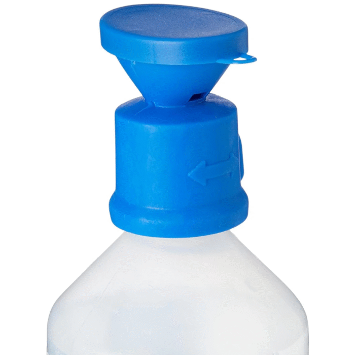 Saline Eyewash Bottle with Eyebath Cap - Image 4