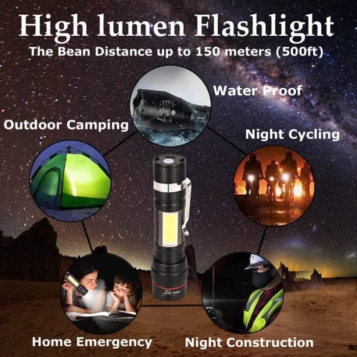 LED Torch Light T6-19 - Image 2