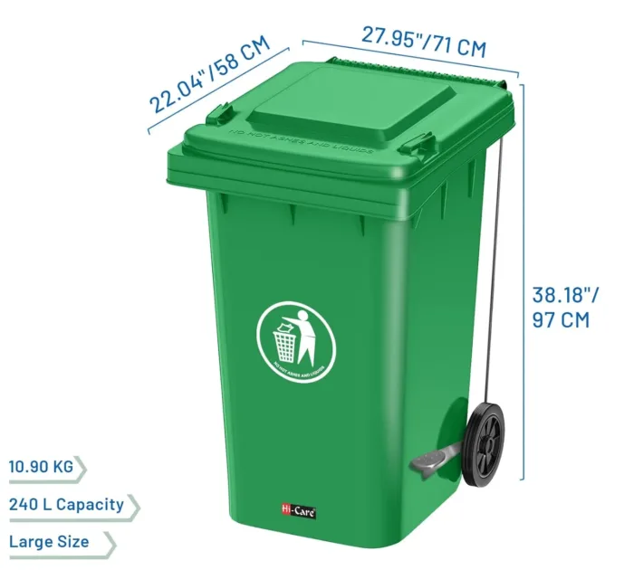 Spill Drum 30gl /120Ltr (Green) - Image 2