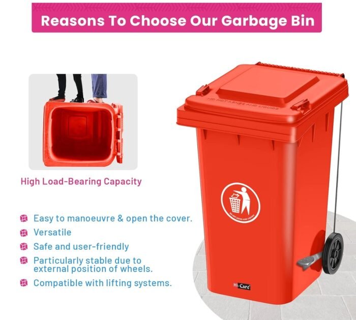 Spill Drum 30gl /120Ltr (Red) - Image 8