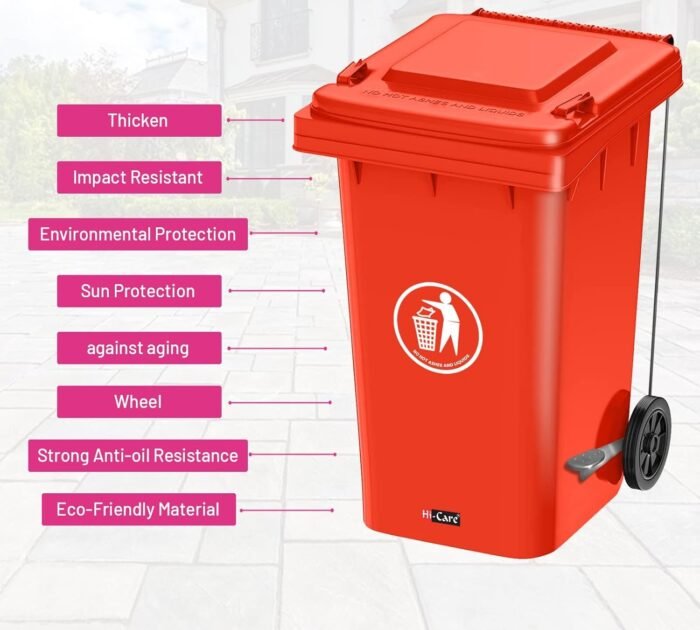 Spill Drum 30gl /120Ltr (Red) - Image 7