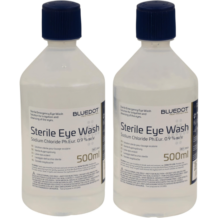Eye Wash (SALINE) 2PCS W/Stand - Image 4
