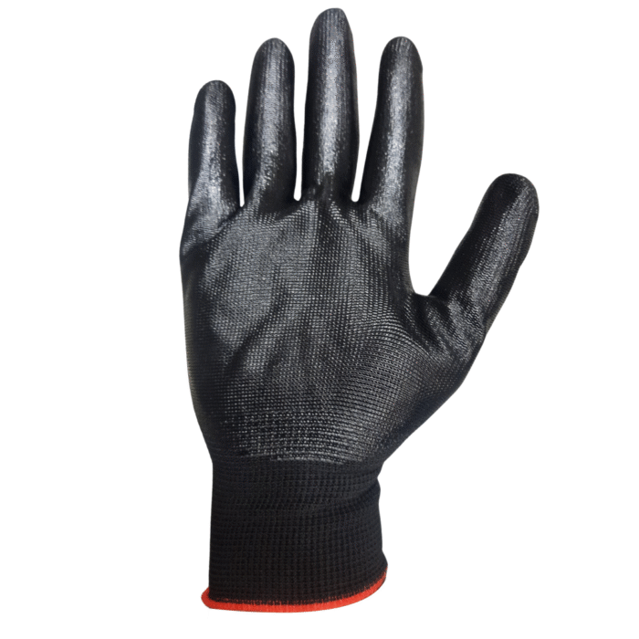 Allister-Pro Nitrile Gloves Black 12pcs - Image 3