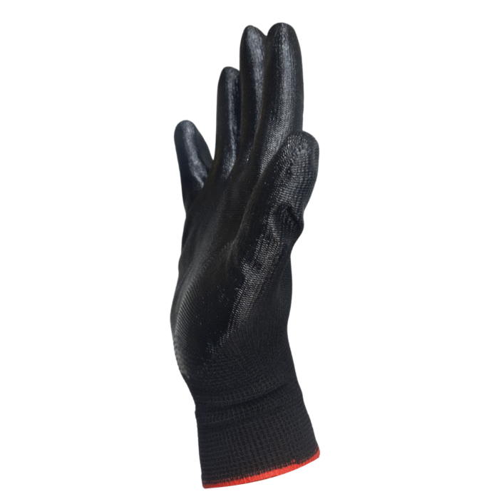 Allister-Pro Nitrile Gloves Black 12pcs - Image 4