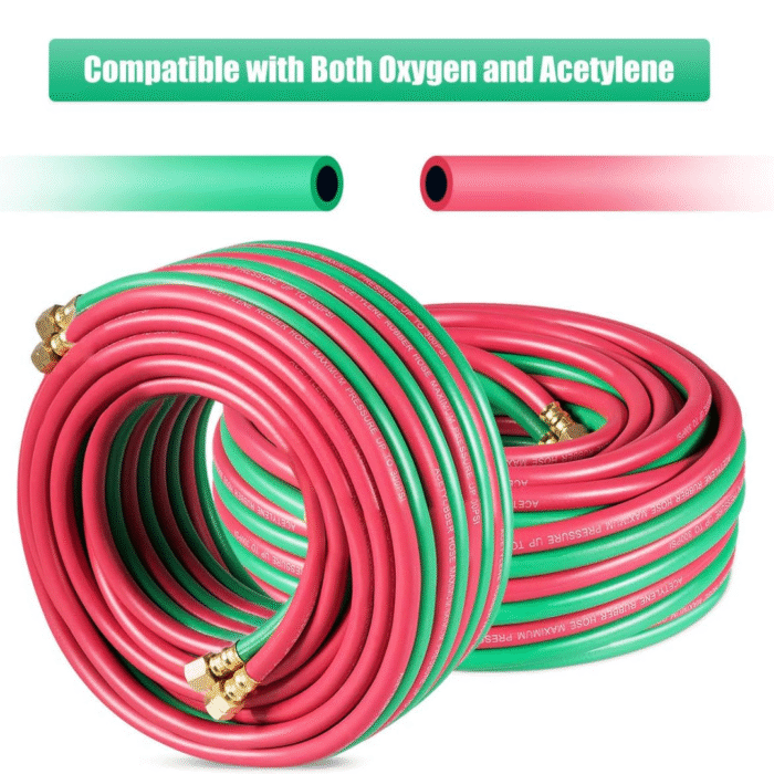 OXY-ACE Tyelene 300-PSI Twin Hose W/Fitting 1/4" BEST WELDS - Image 6