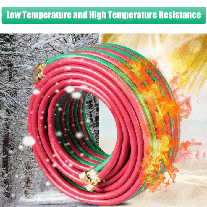 OXY-ACE Tyelene 300-PSI Twin Hose W/Fitting 1/4" BEST WELDS - Image 4